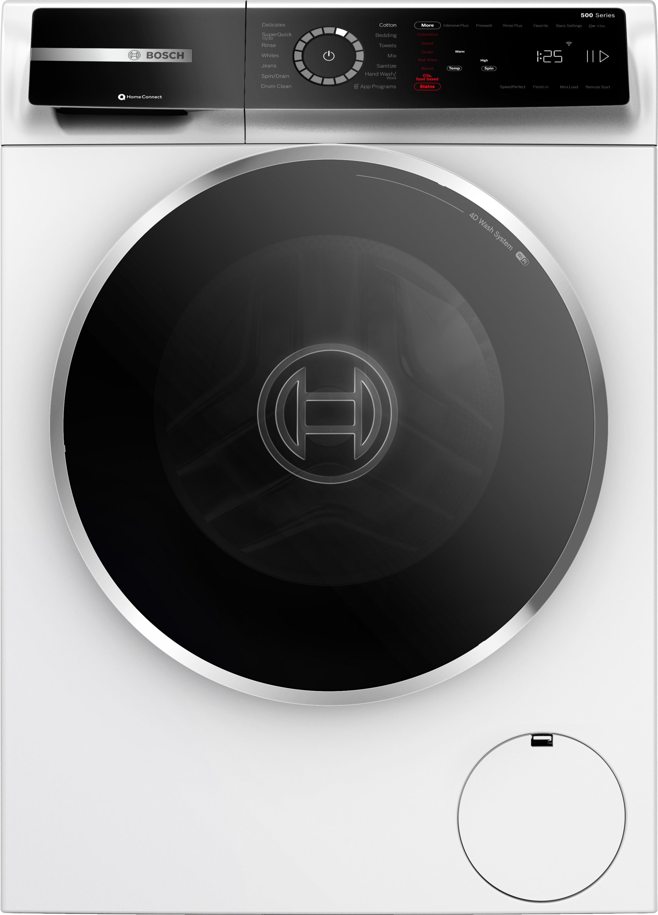 Bosch WGB24600UC 24 Inch Front Load Washer White | Plesser's