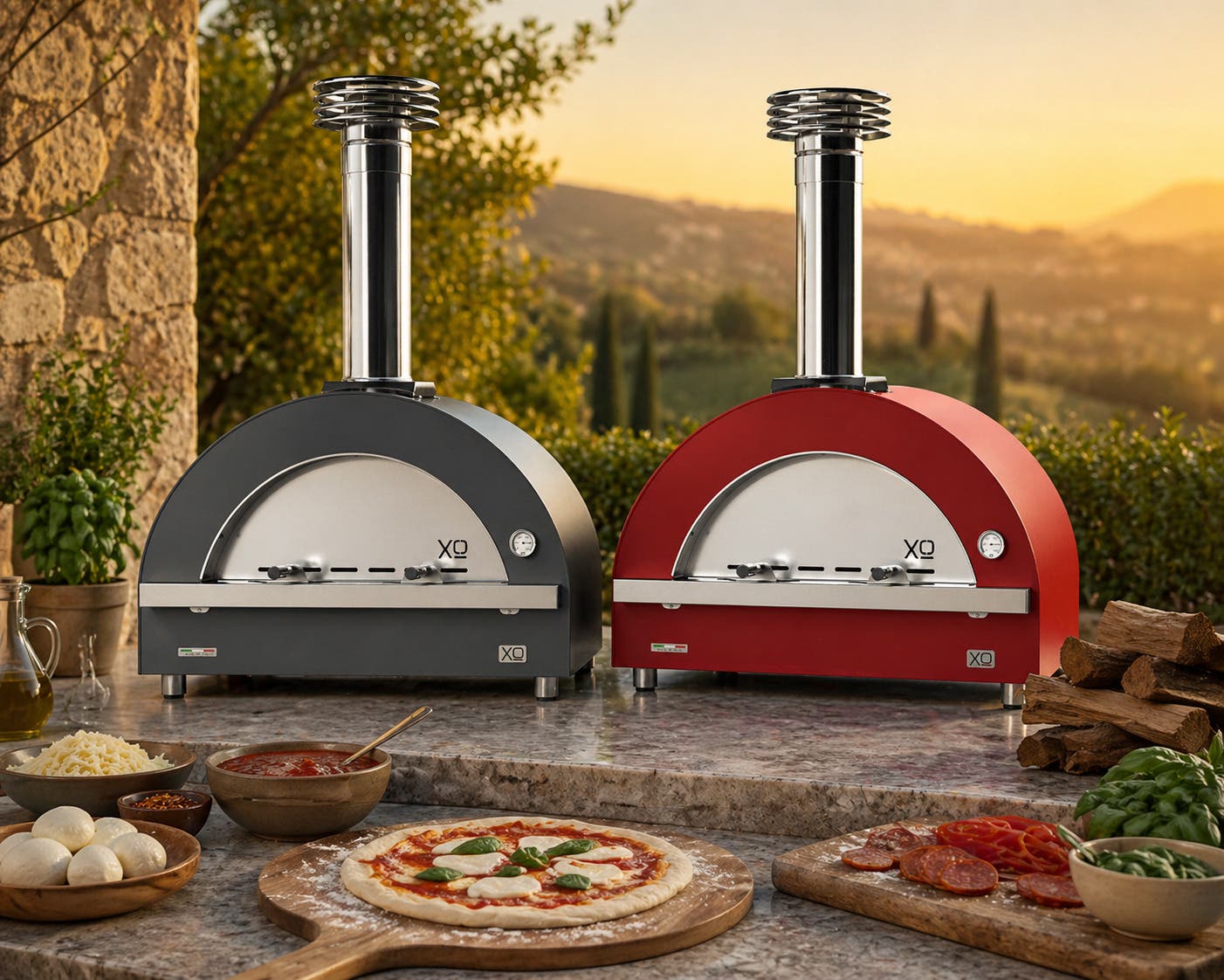 XO XOPIZZA4WCA Carbone