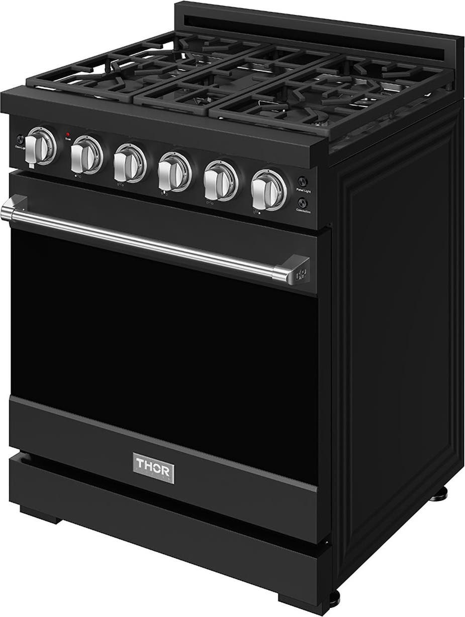 Thor RSG30PBLPSS Black With Stainless Steel Color Kit, Lp Coverted