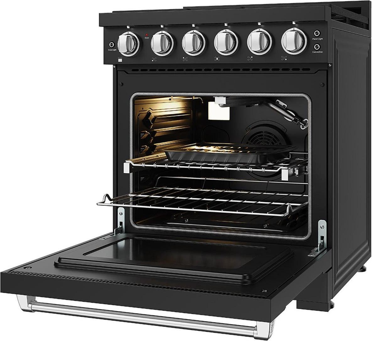 Thor RSG30PBLPSS Black With Stainless Steel Color Kit, Lp Coverted