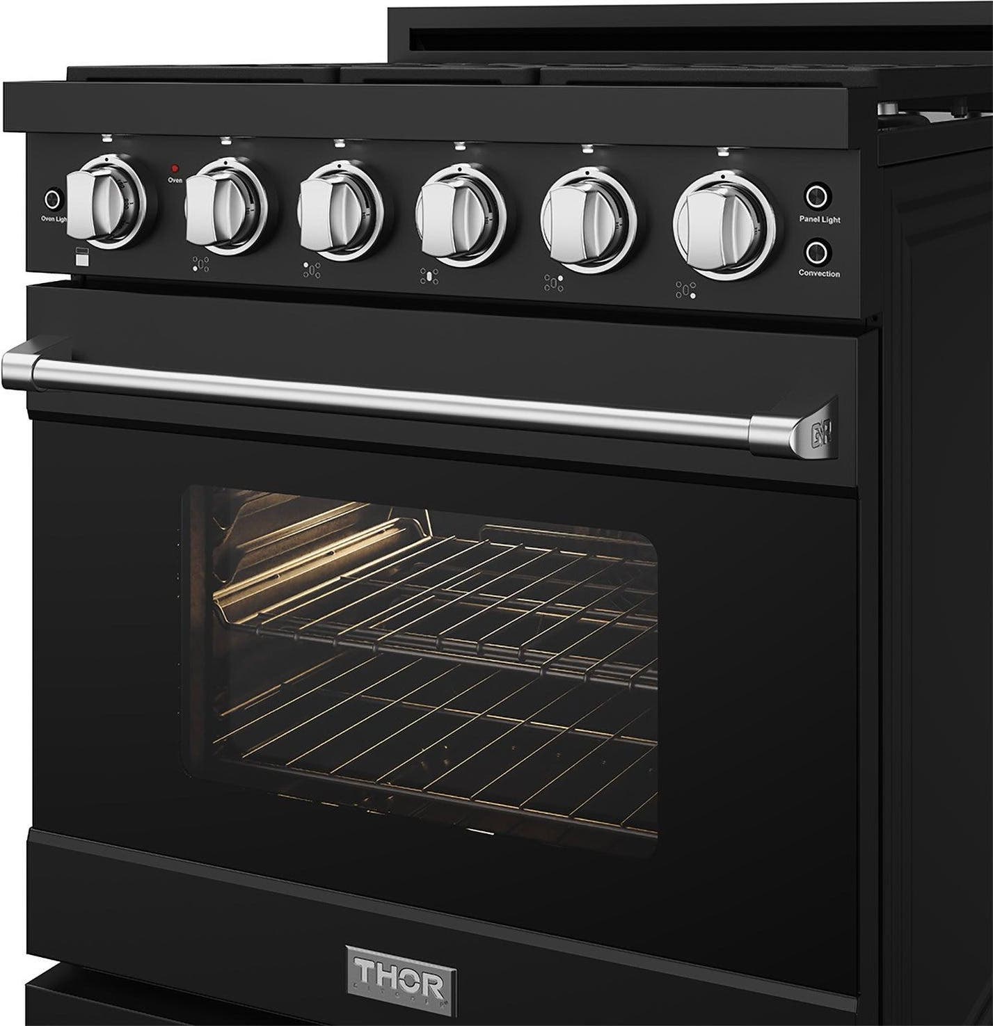 Thor RSG30PBLPSS Black With Stainless Steel Color Kit, Lp Coverted