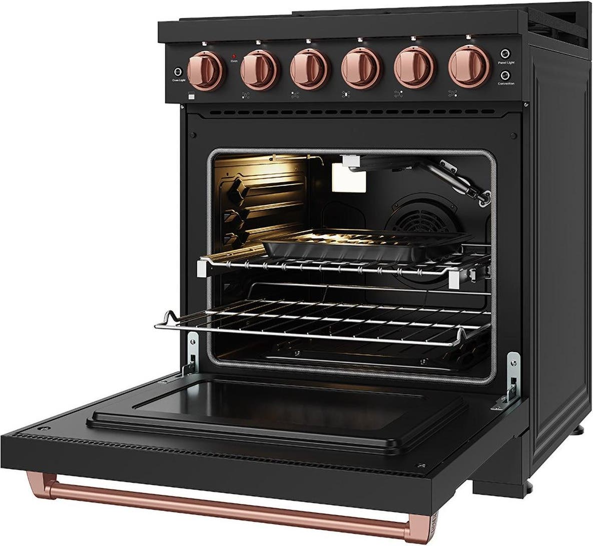 Thor RSG30PBLPRSG Black With Rose Gold With Color Kit, Lp Coverted