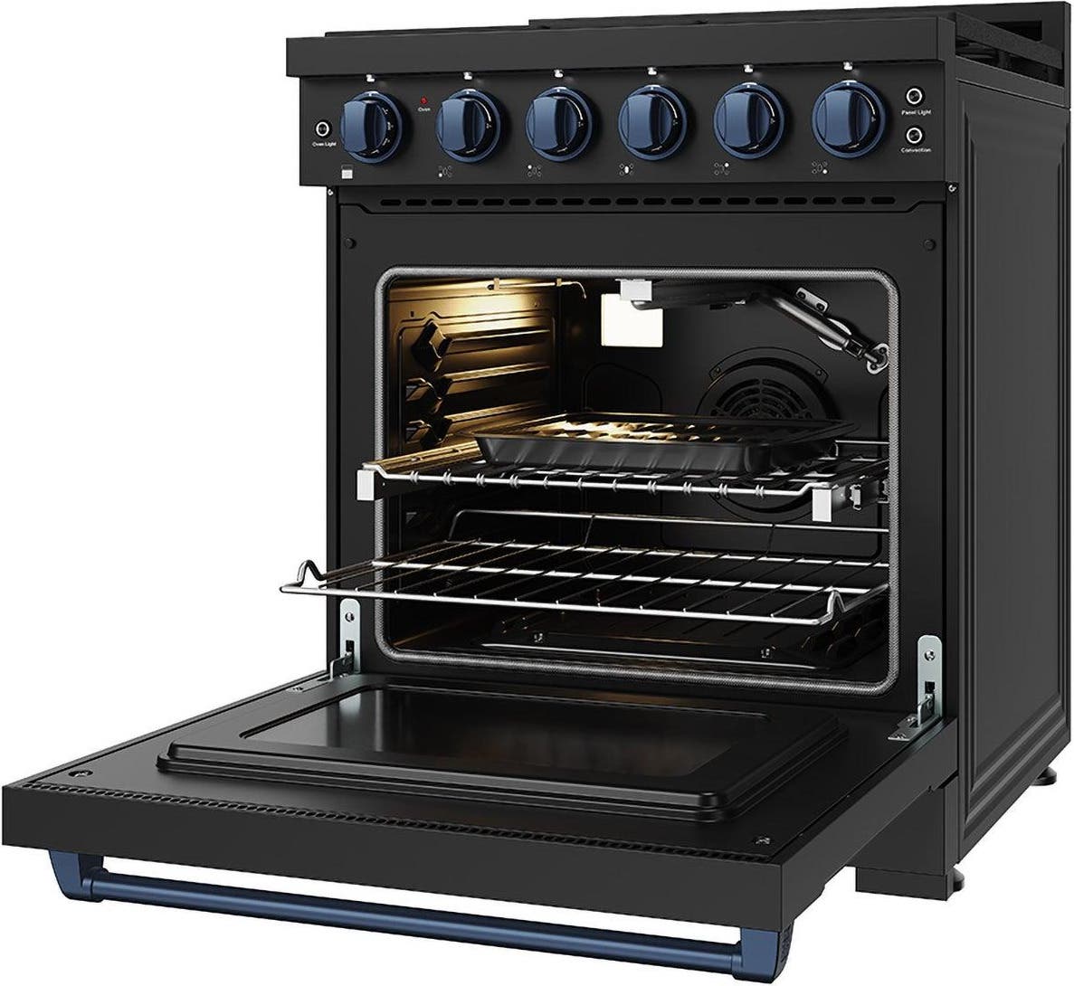 Thor RSG30PBLPBLU Black With Gun Metal Blue Color Kit, Lp Coverted