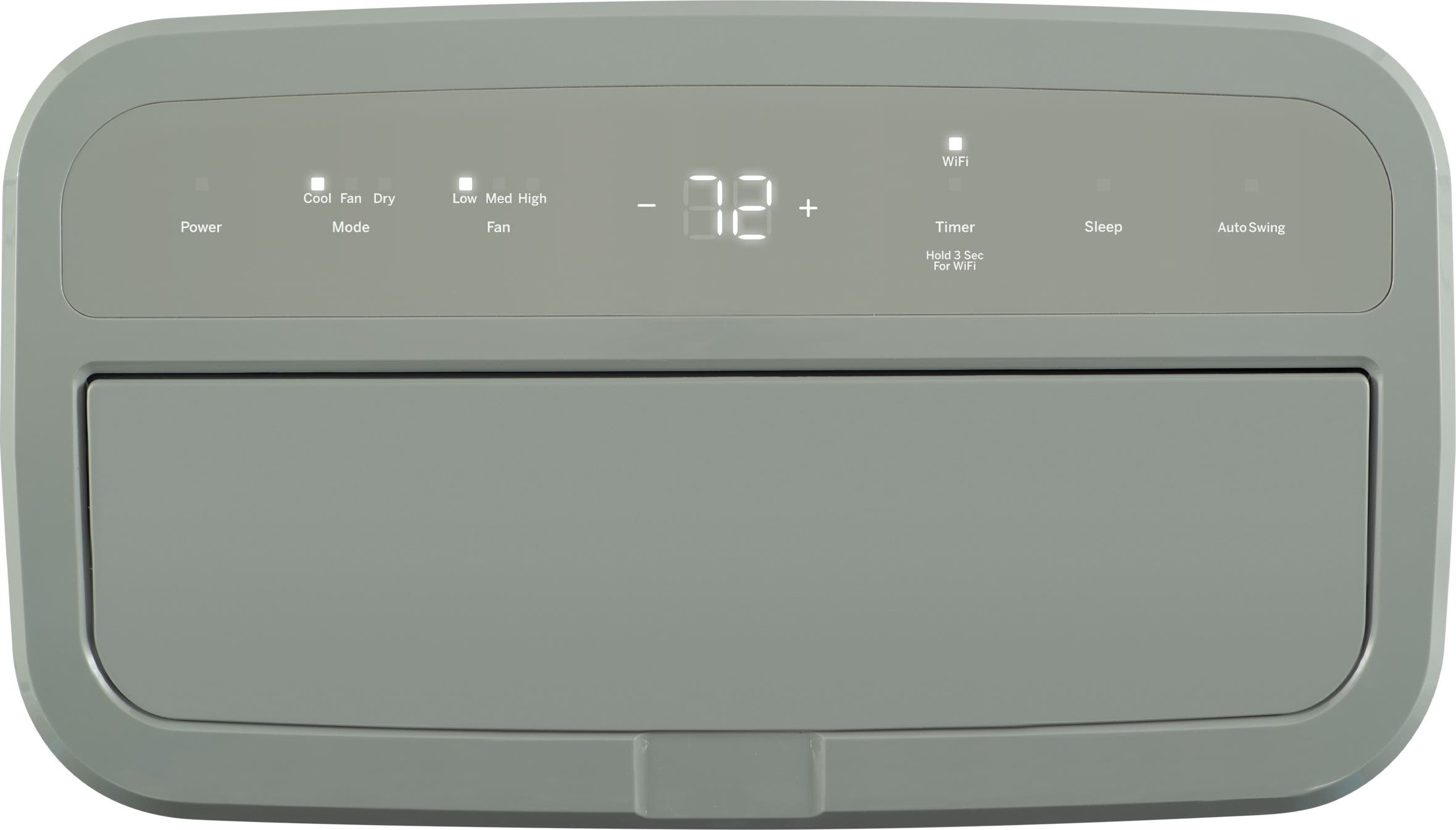 GE APWD07JASG 7,500 Btu, Gray