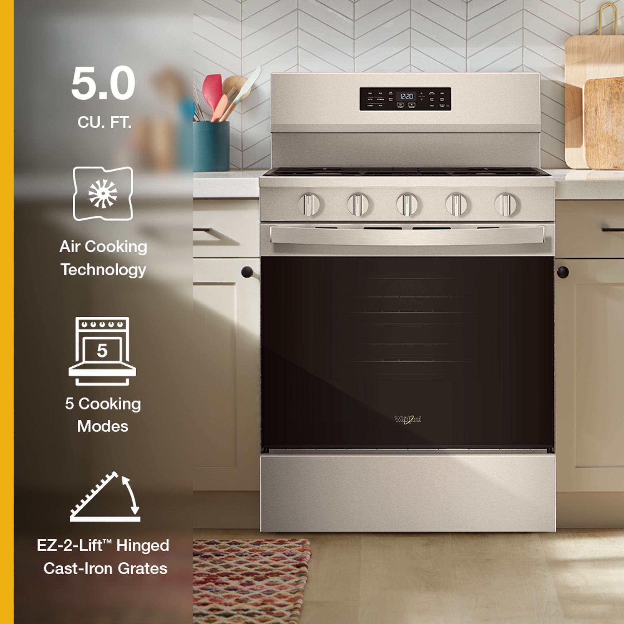 Whirlpool WFGS5730SZ Fingerprint Resistant Stainless Steel