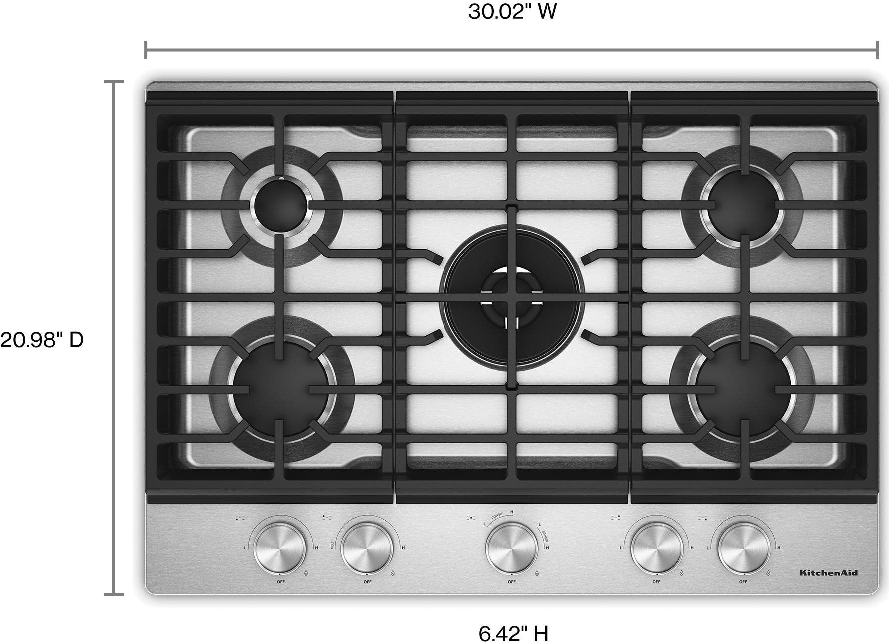 KitchenAid KCGK730SSS Stainless Steel
