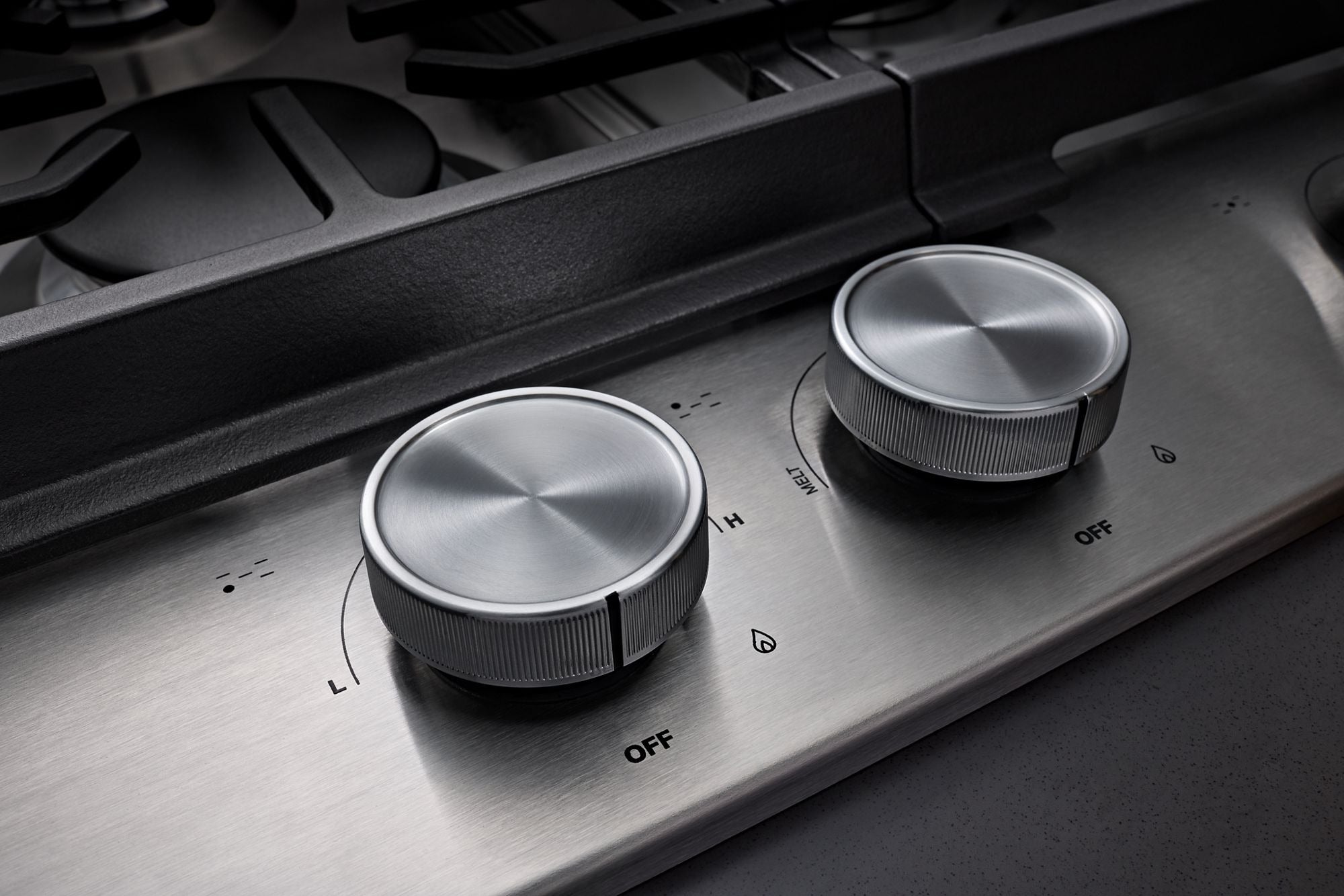 KitchenAid KCGK536SSS 36 in. Gas Cooktop Stainless Steel
