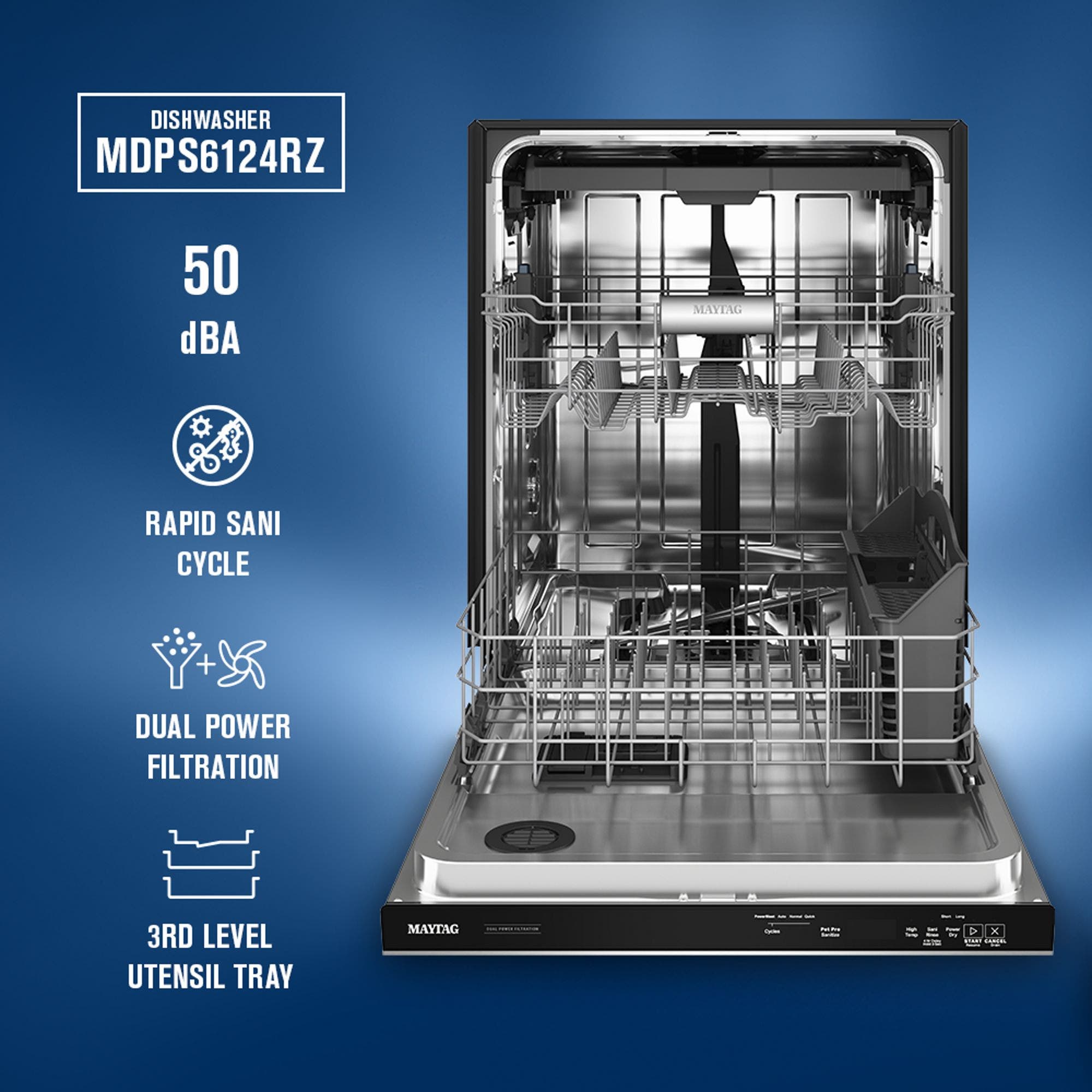 Maytag MDPS6124RZ Stainless Steel