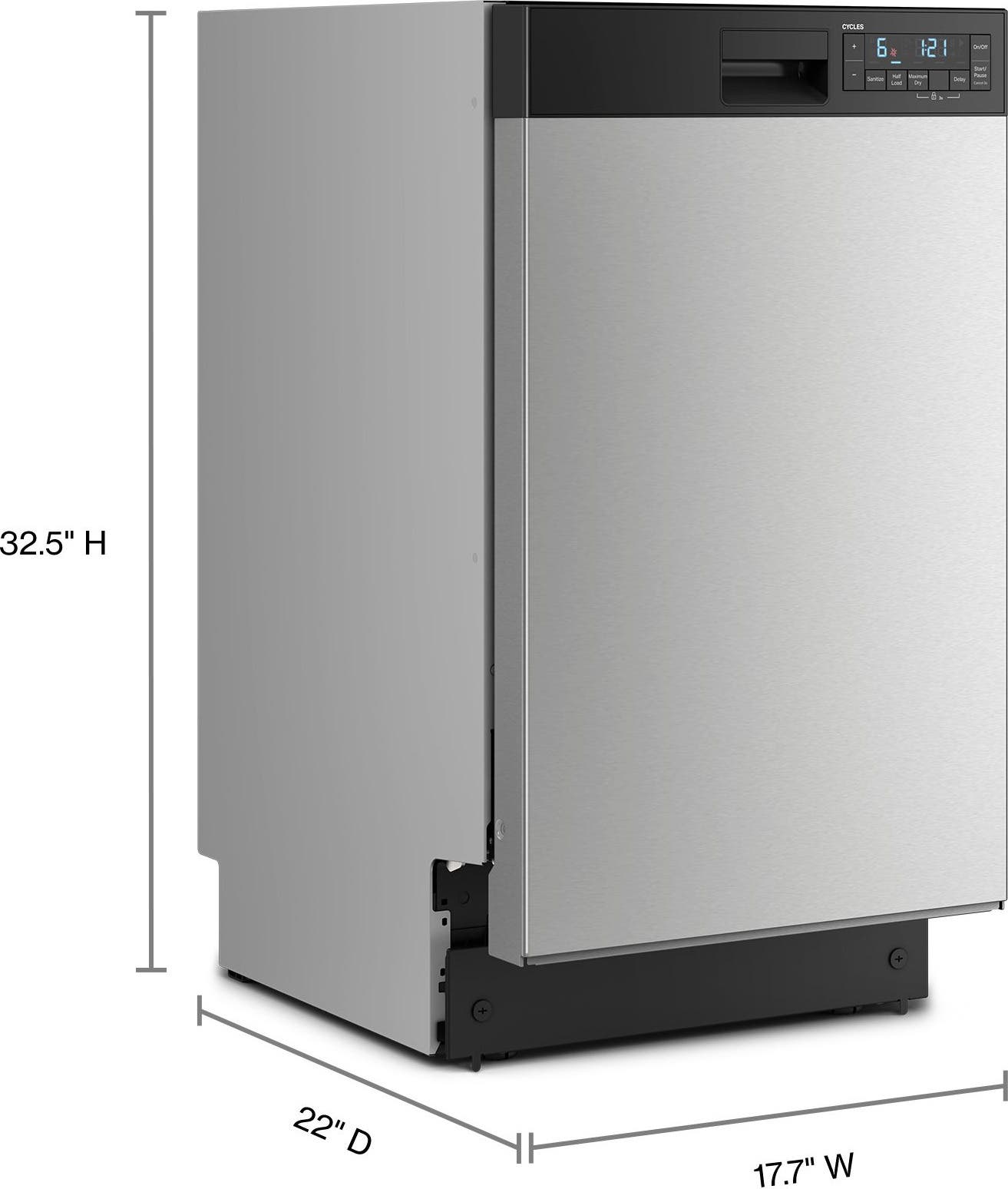 Whirlpool WDFS5118SS Stainless Steel