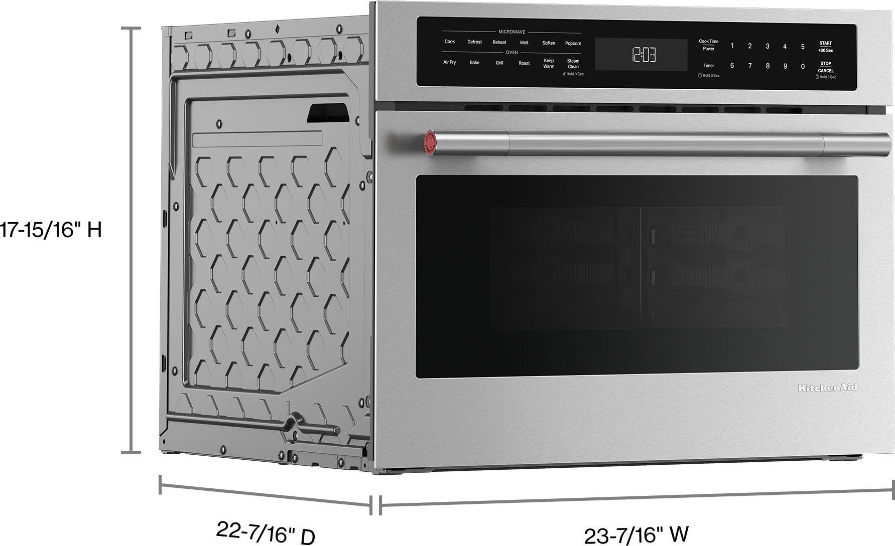 KitchenAid KMBS724SPS Stainless Steel
