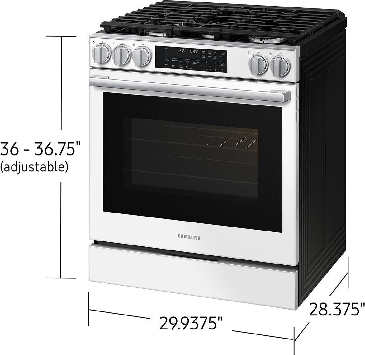 Samsung NSG90H60SW White Glass