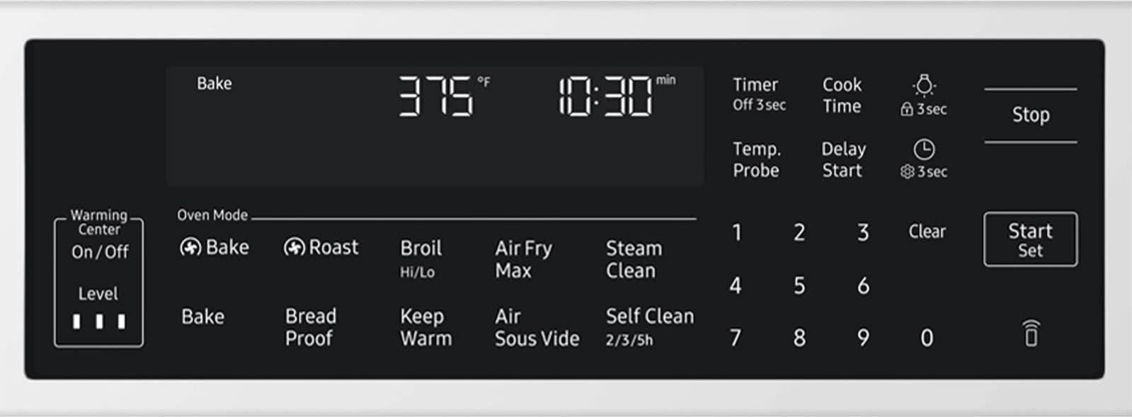 Samsung NSE90H63SW White Glass