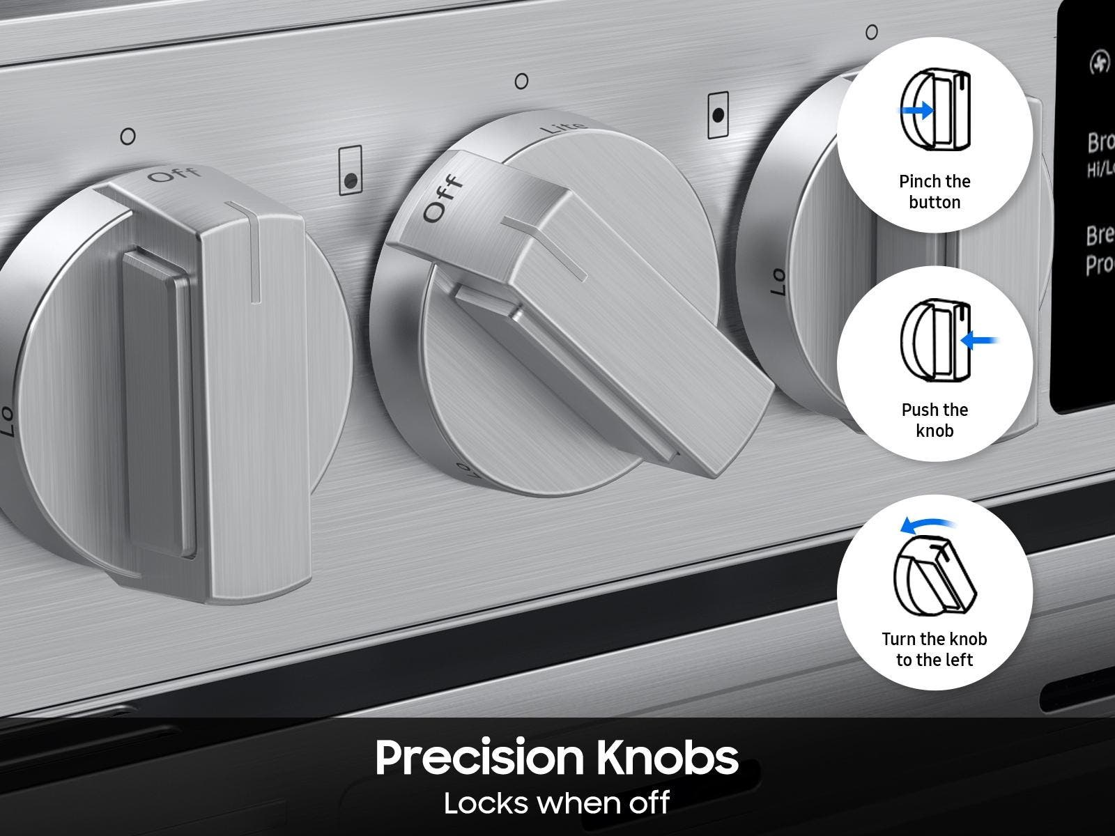 Samsung NSG70H60SR Stainless Steel