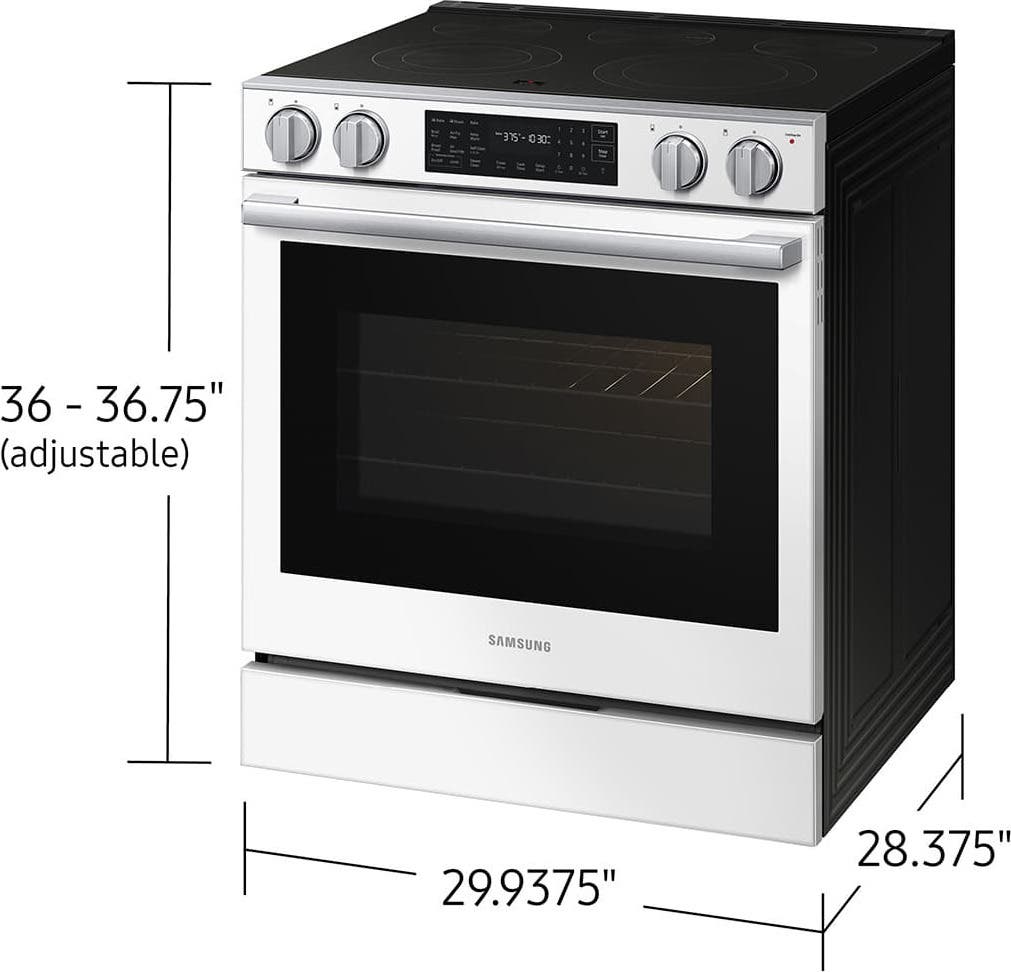 Samsung NSE80H63SW White Glass