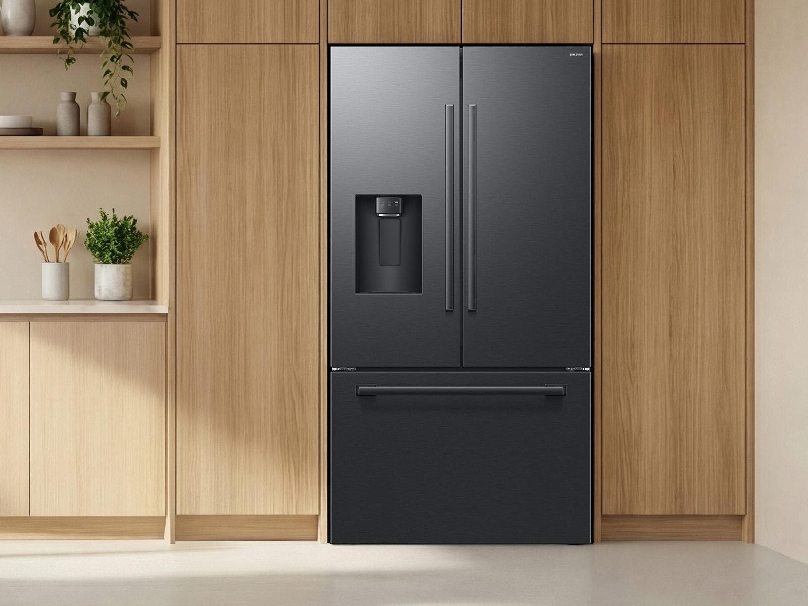 Samsung RF70H30GEE Fingerprint Resistant Matte Black Steel