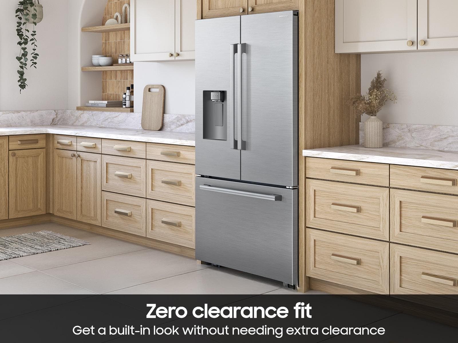 Samsung RF70H25HER Fingerprint Resistant Stainless Steel