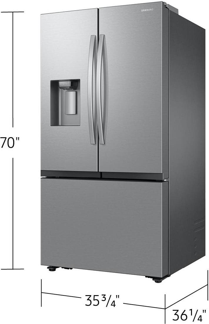 Samsung RF32CG5B30SR Fingerprint Resistant Stainless Steel