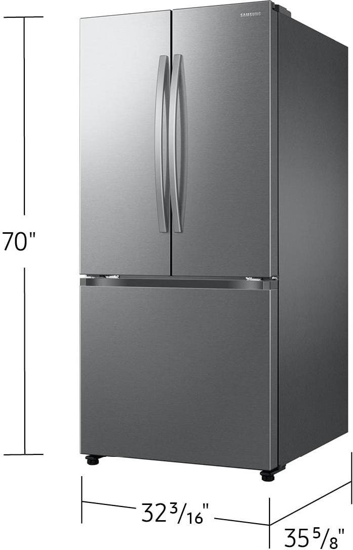 Samsung RF25C5A01SR Fingerprint Resistant Stainless Steel