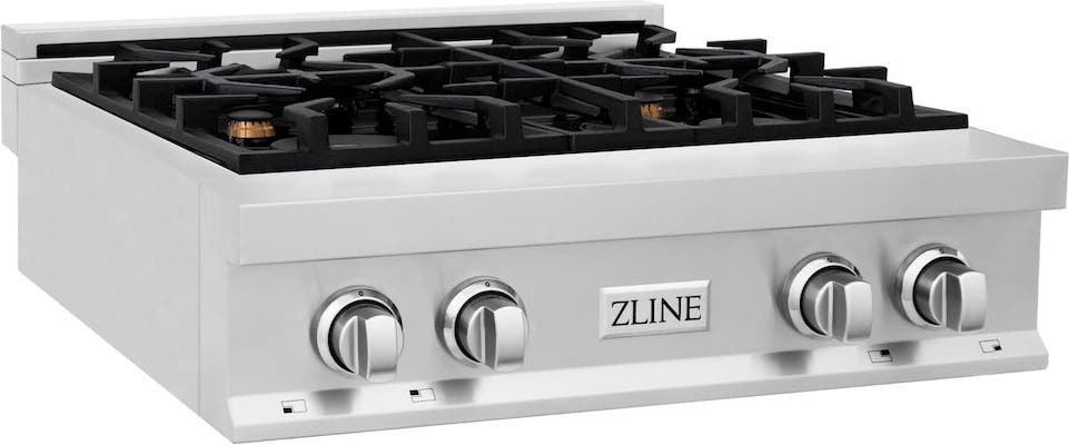 Zline RTBRGR30 Stainless Steel, Brass Burners