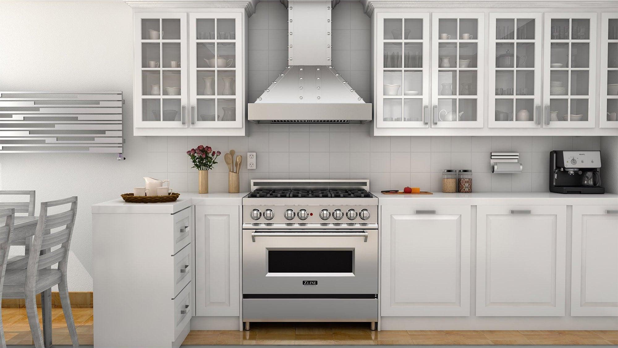 Zline 6554SSSS48 Stainless Steel, 48 Inch, 1200 CFM