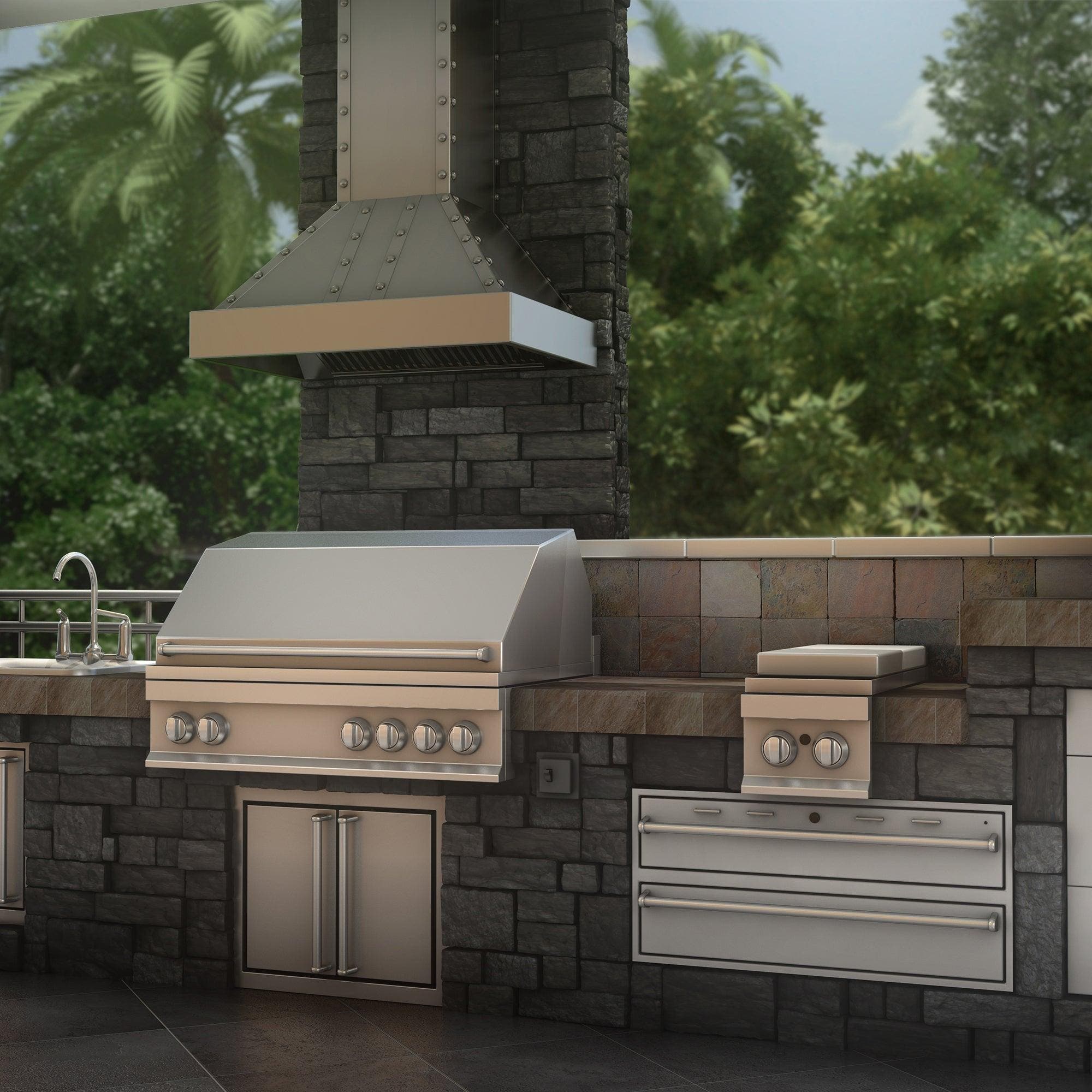 Zline 6554SSSS48 Stainless Steel, 48 Inch, 1200 CFM