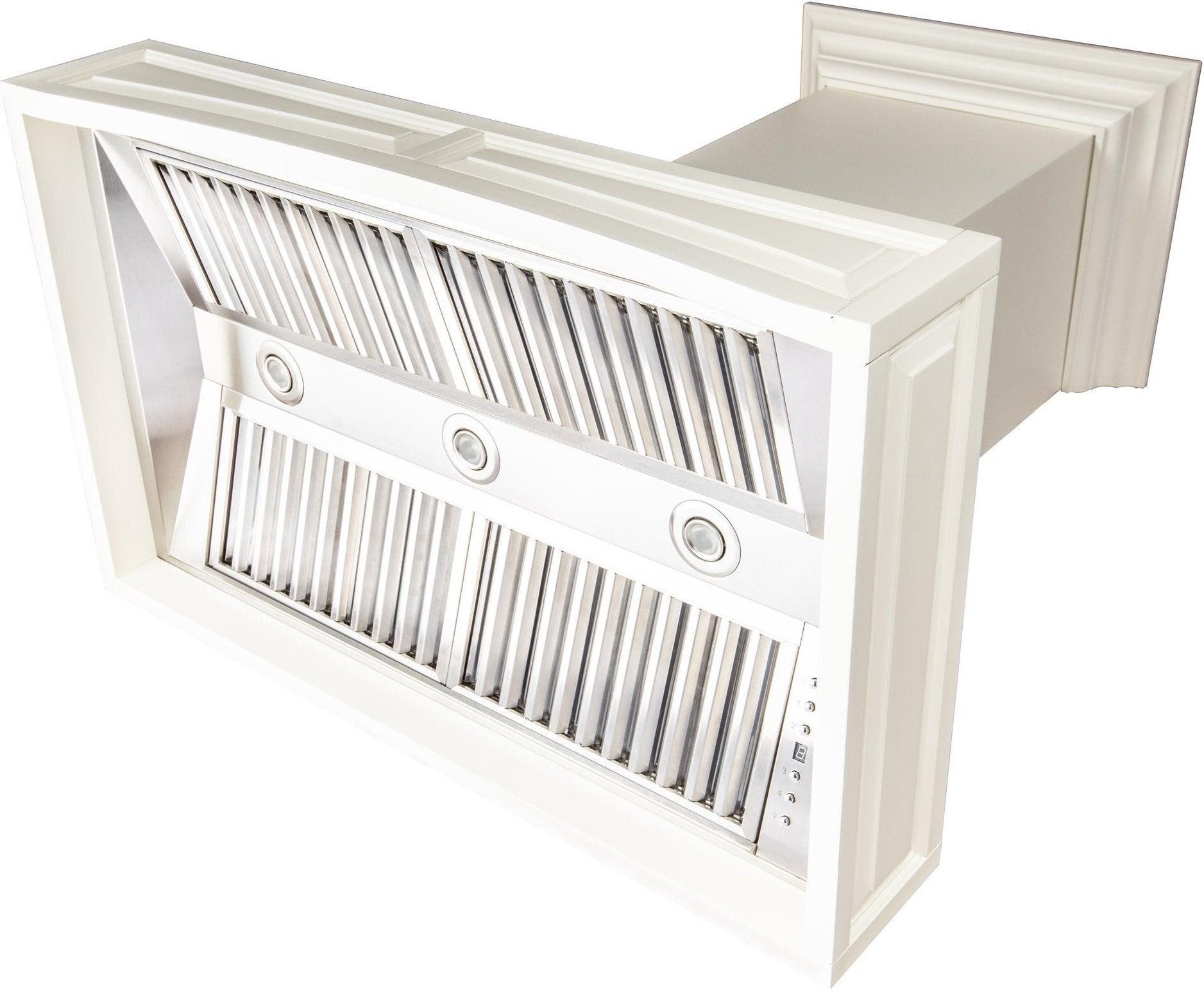 Zline 321TTRS30400 White, 30 Inch