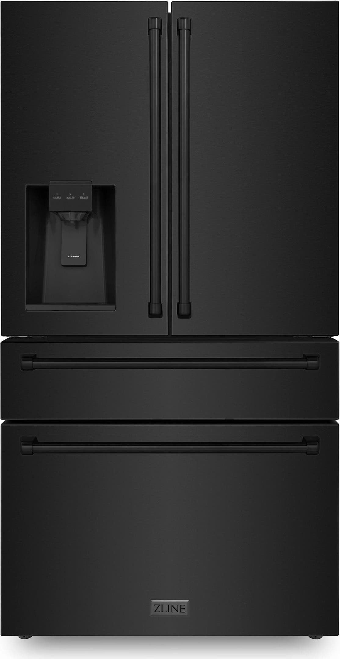 Zline RFM36WFBS Fingerprint Resistant Black Stainless Steel