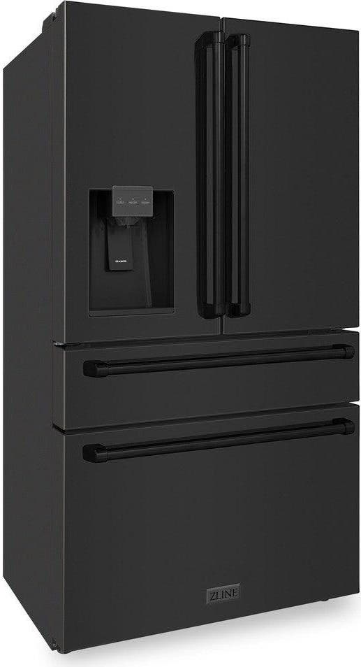 Zline RFM36WFBS Fingerprint Resistant Black Stainless Steel