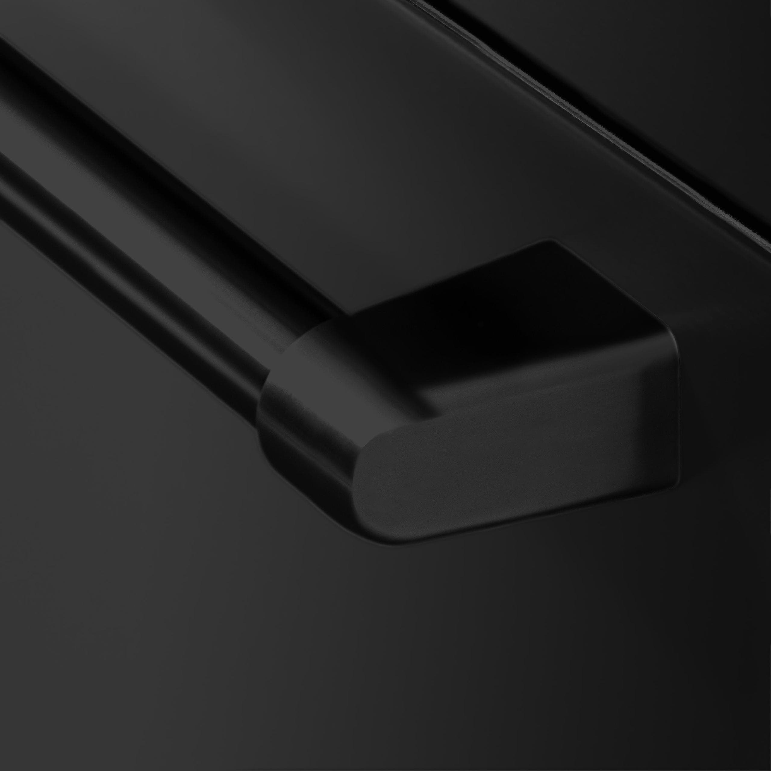 Zline RFM36WFBS Fingerprint Resistant Black Stainless Steel