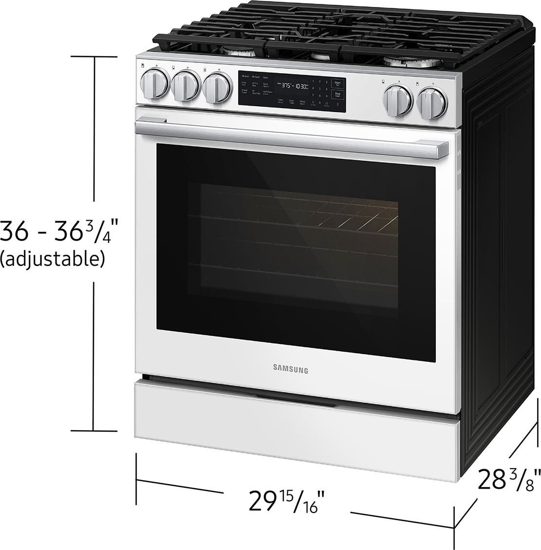 Samsung NSG80H60SW White Glass