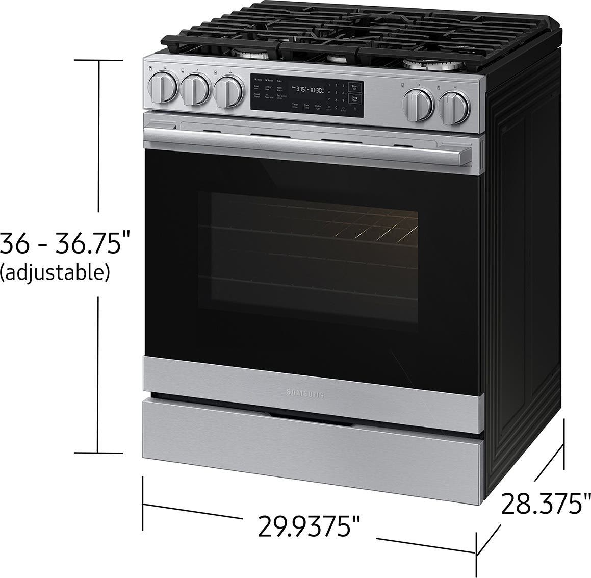 Samsung NSG80H60SR Stainless Steel