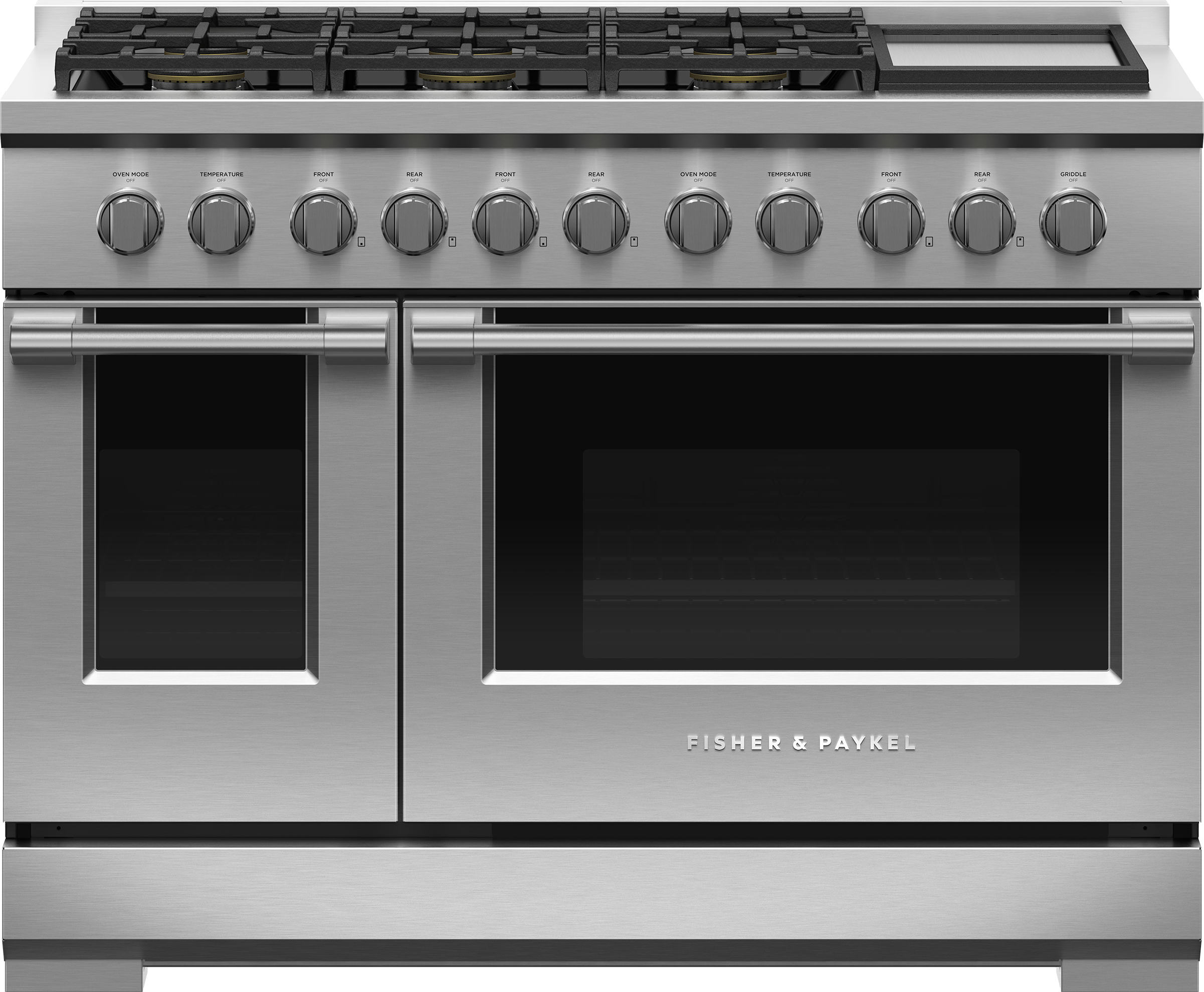 Fisher Paykel RGV3486GDN Stainless Steel, Natural Gas