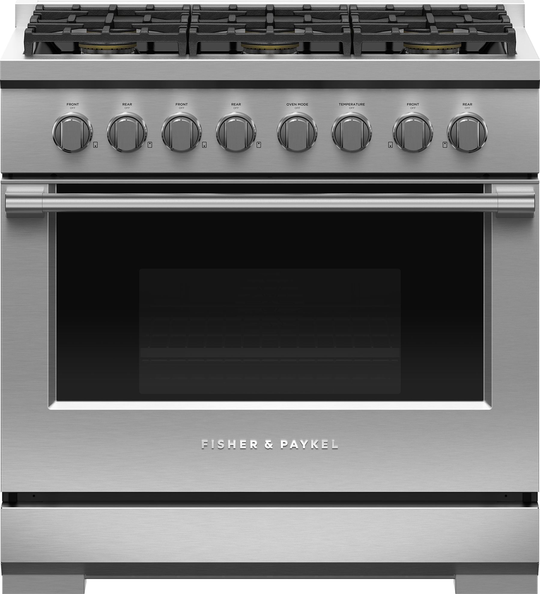Fisher Paykel RGV3366N Stainless Steel with Natural Gas