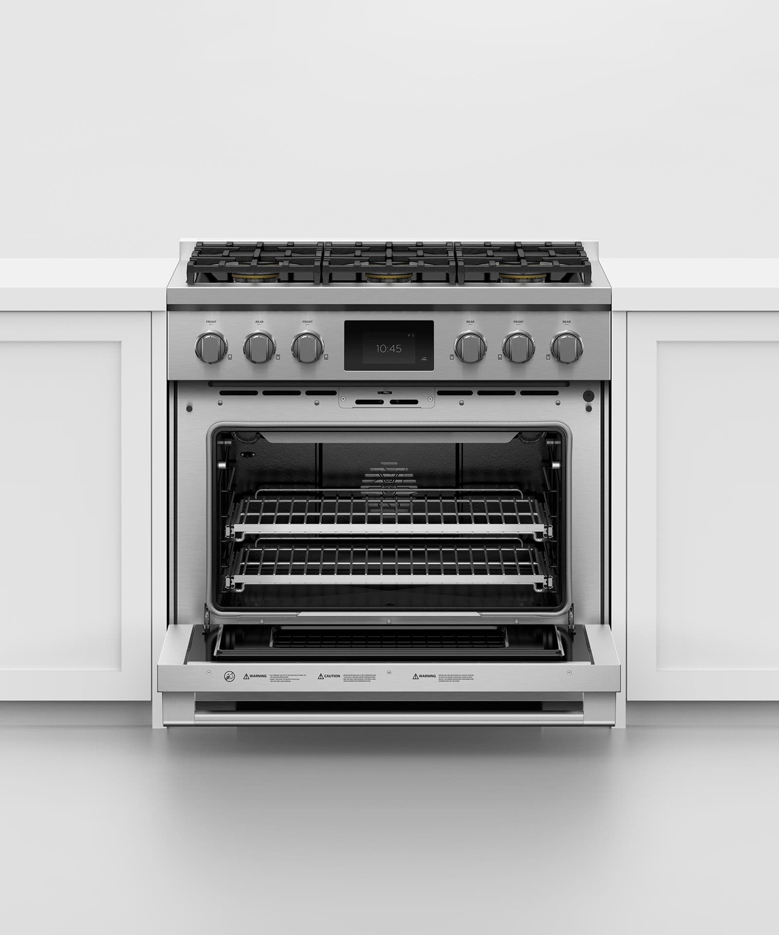 Fisher Paykel RDV3366L Stainless Steel, Liquid Propane