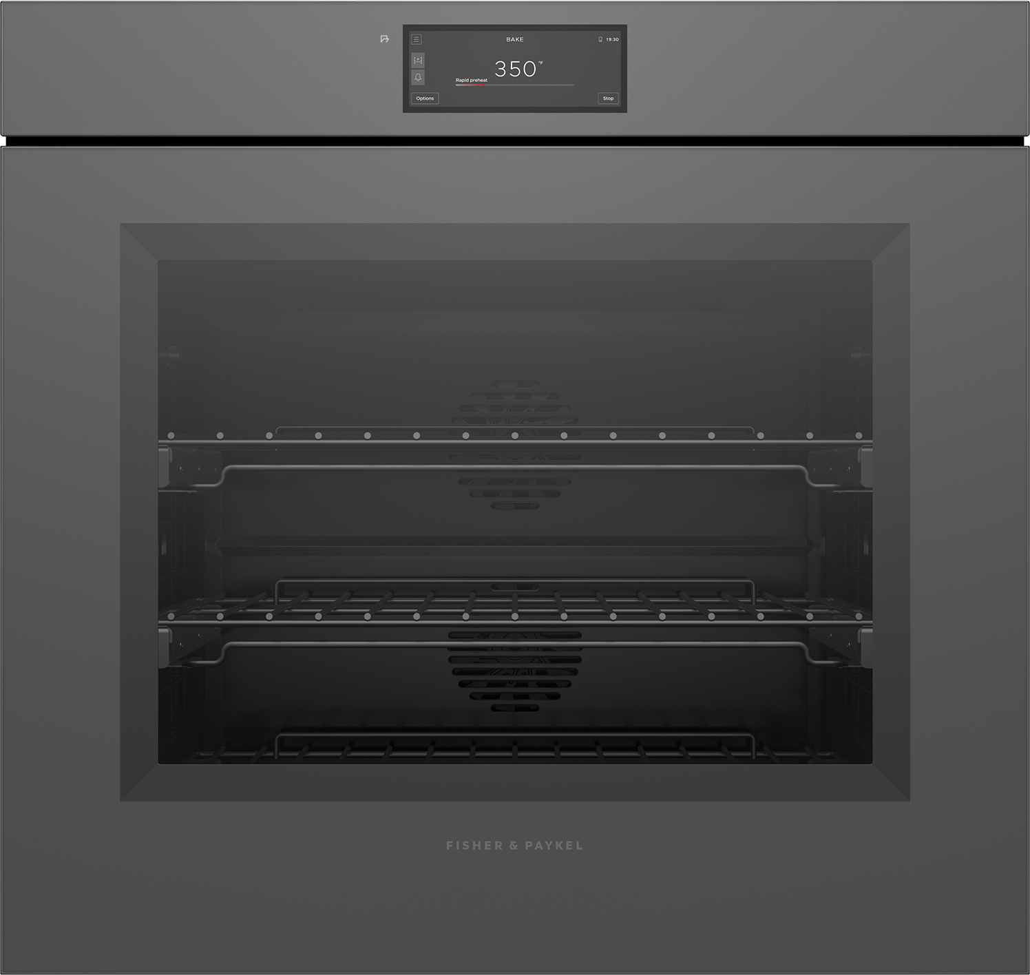 Fisher Paykel OB30SMPUNG3 Handleless Minimal Grey