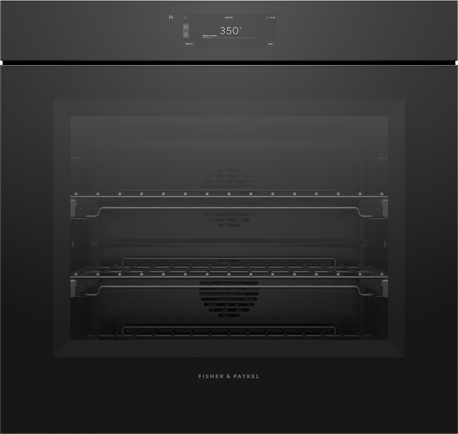 Fisher Paykel OB30SMPUNB3 Handleless Minimal Black (soft Black)