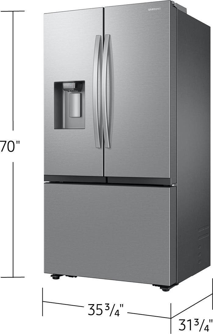 Samsung RF27CG5B30SR Fingerprint Resistant Stainless Steel