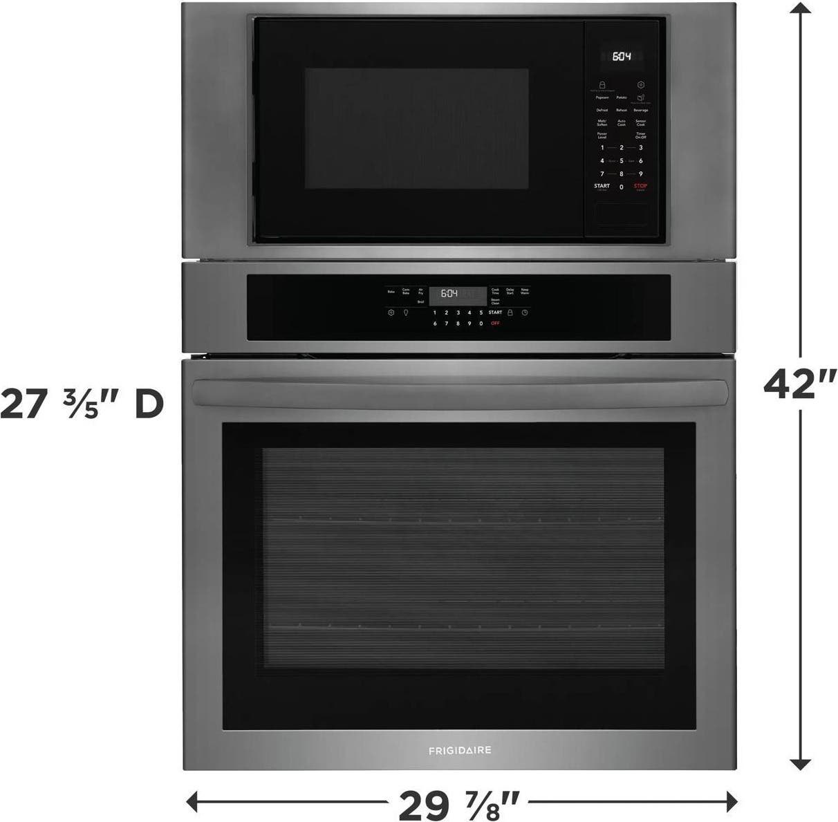 Frigidaire FCWM3030AD Black Stainless Steel