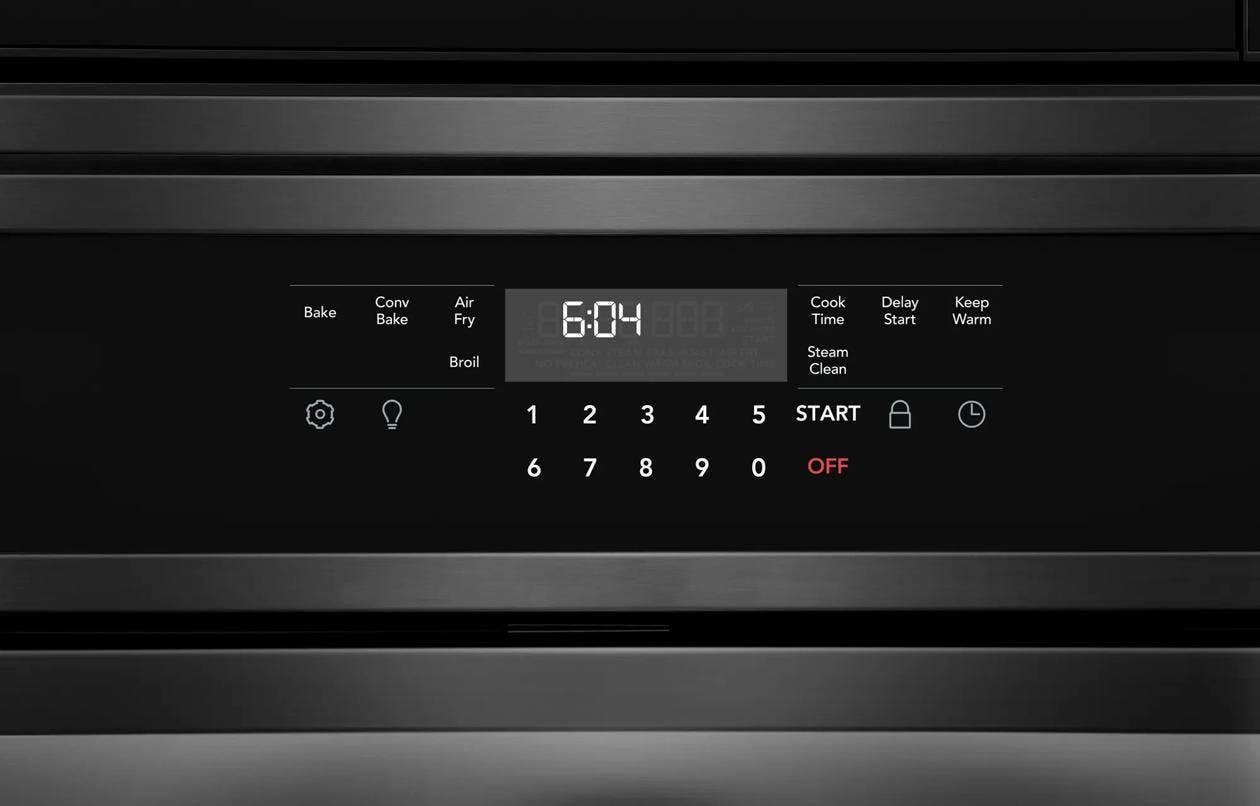 Frigidaire FCWM3030AD Black Stainless Steel