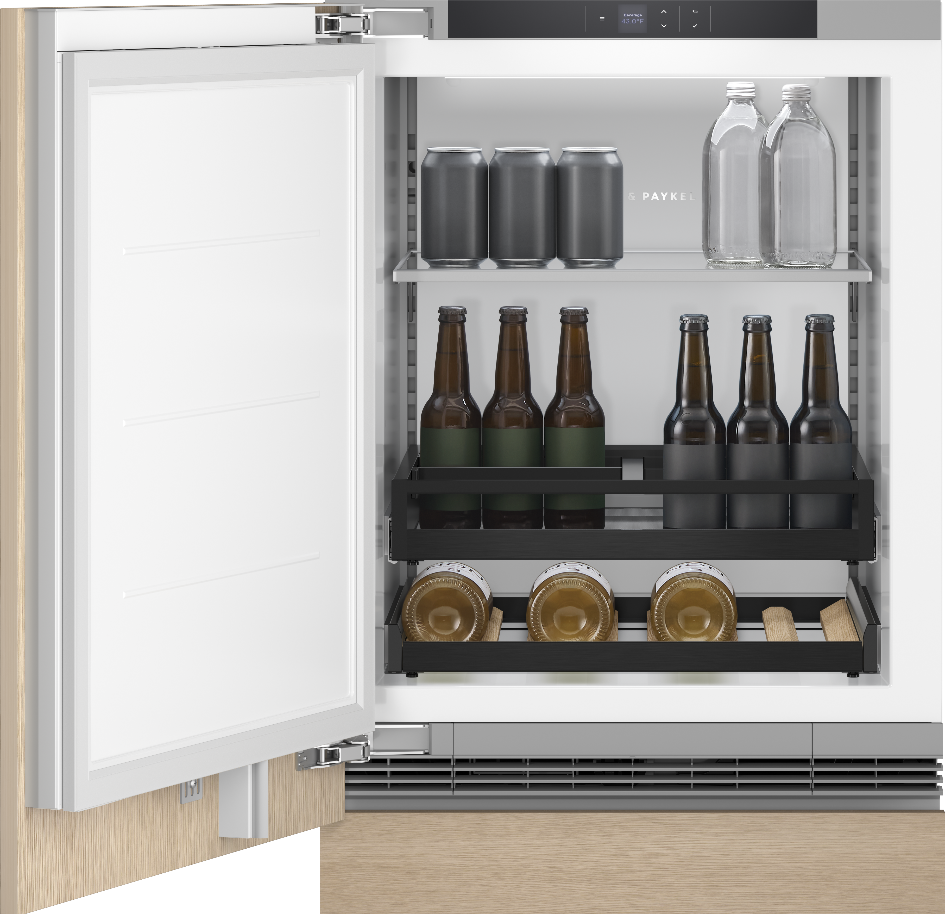 Fisher Paykel RS2435SBL1 Panel Ready, Solid Door
