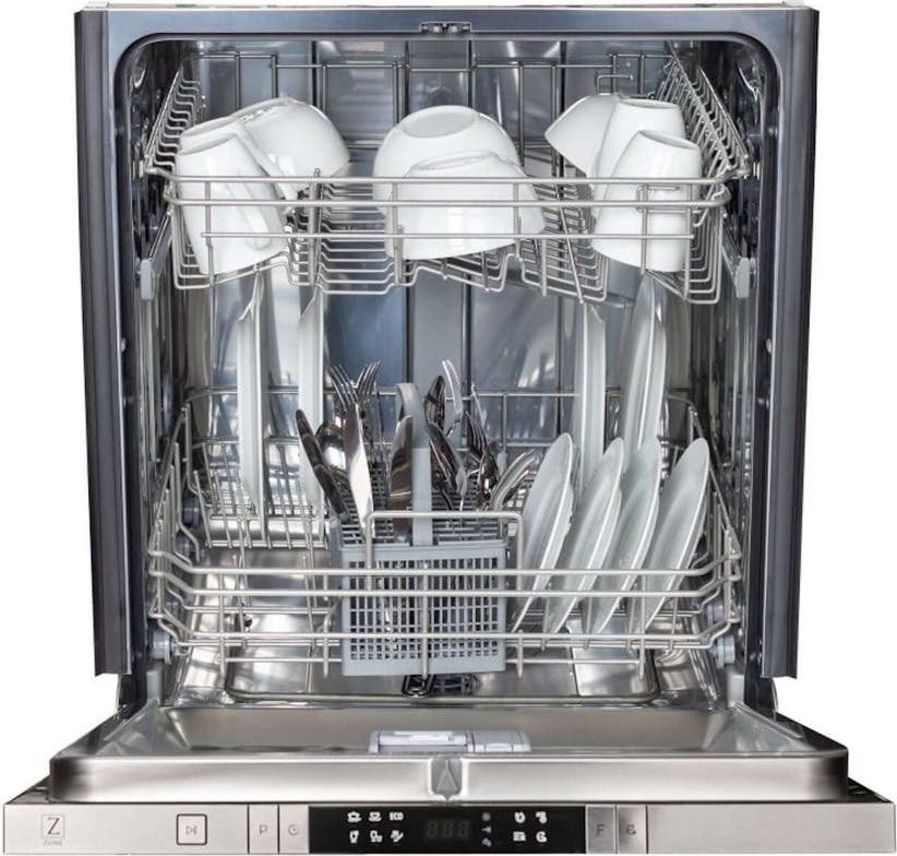 Zline DWSN24 Durasnow Finished Stainless Steel With Stainless S...
