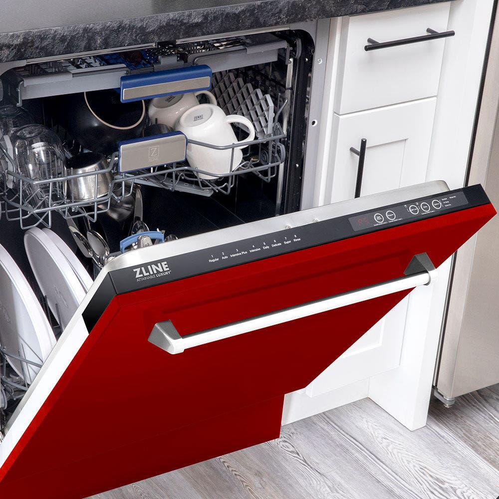 Zline DWVRG24 Red Gloss