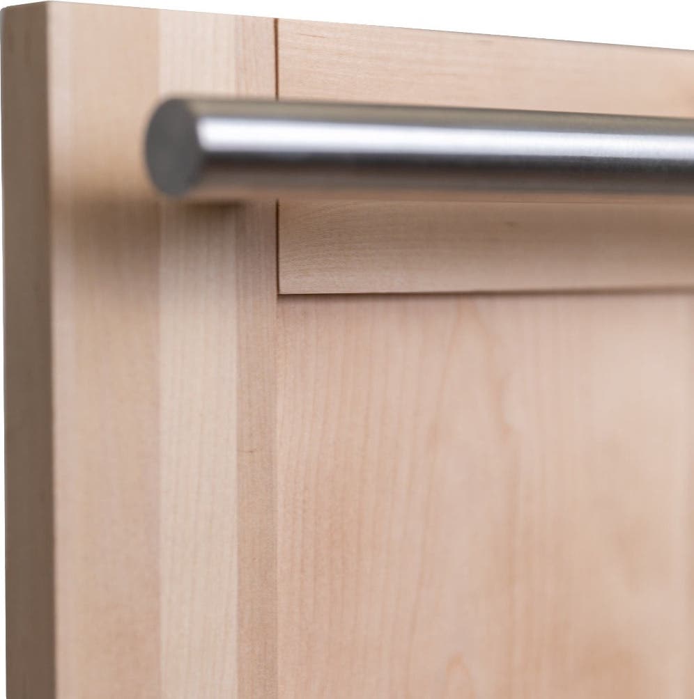 Zline DWUF24 Unfinished Wood, Modern Style Handle