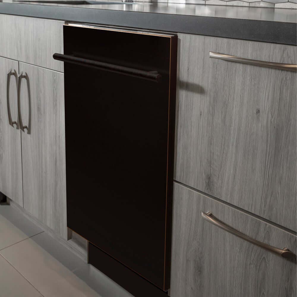 Zline DWORB24 Oil Rubbed Bronze, Modern Handle