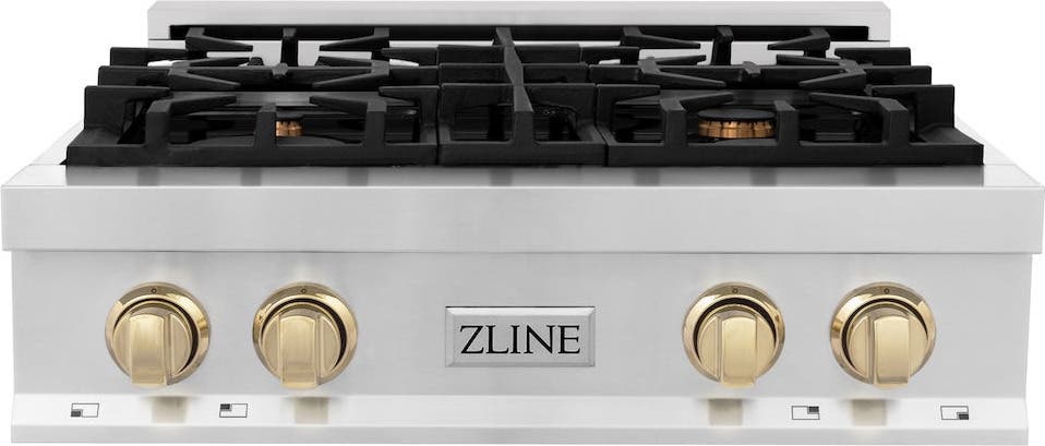 Zline RTZ30G Stainless Steel And Gold Accents