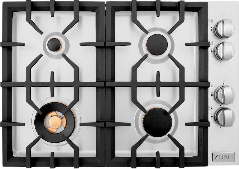 Zline RCBR30 Stainless Steel, Brass Burners