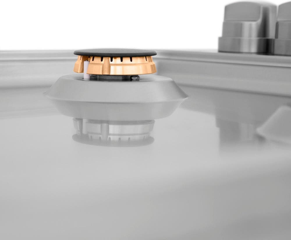 Zline RCBR30 Stainless Steel, Brass Burners