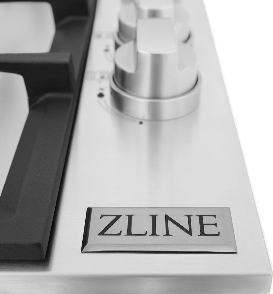 Zline RCBR30 Stainless Steel, Brass Burners