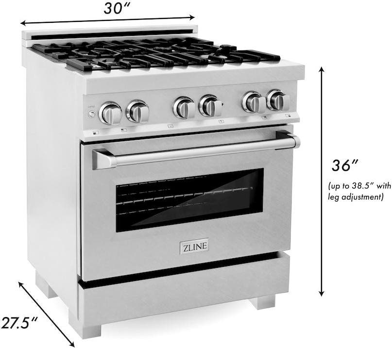 Zline RASSNGR30 Fingerprint Resistant Stainless