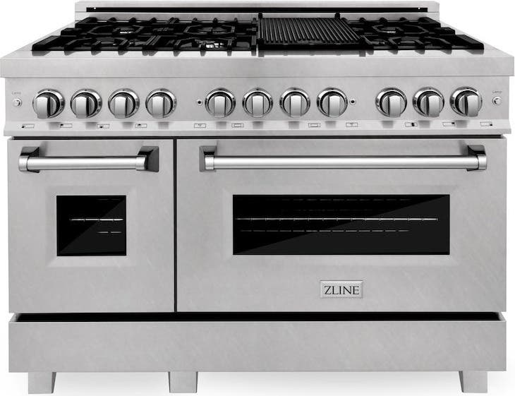 Zline RASSNGR48 Fingerprint Resistant Stainless